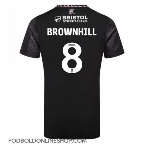 Burnley Josh Brownhill #8 Udebanetrøje 2024-25 Kortærmet